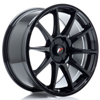 Japan Racing Wheels - JR-11 Gloss Black (18x7.5 inch)