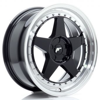 Japan Racing Wheels - JR-6 Glossy Black (18x8.5 Zoll)