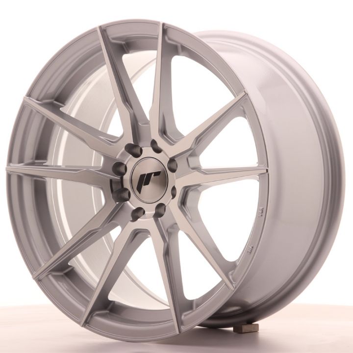 SALE - Japan Racing Wheels - JR-21 Silver Machined (17x8 Zoll)