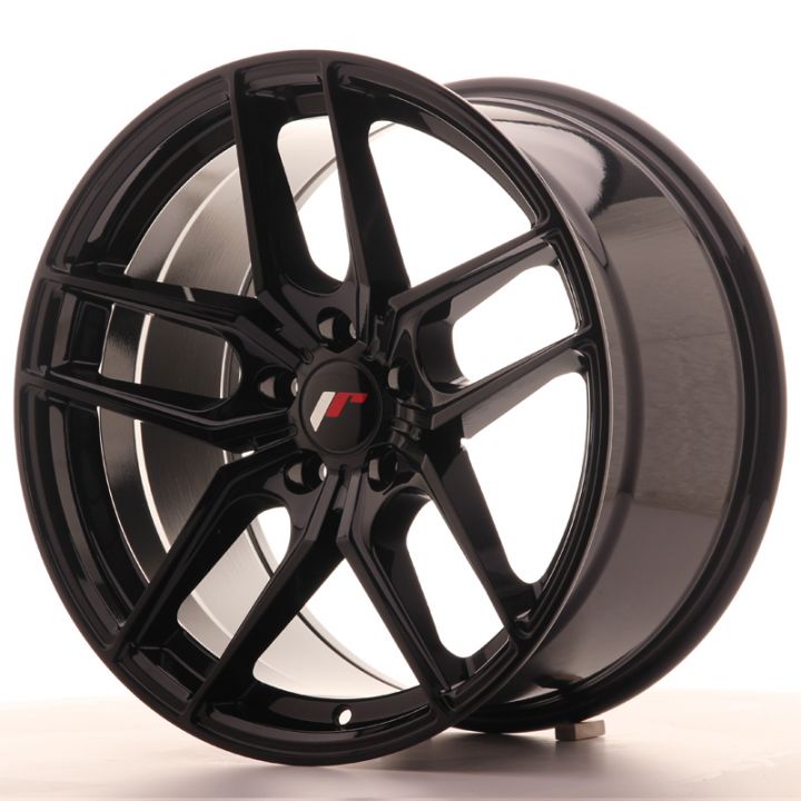 Season Sale - Japan Racing Wheels - JR-25 Glossy Black (18x9.5 Zoll)