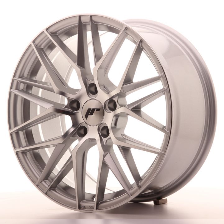 Japan Racing Wheels - JR-28 Silver Machined (18x8.5 inch)