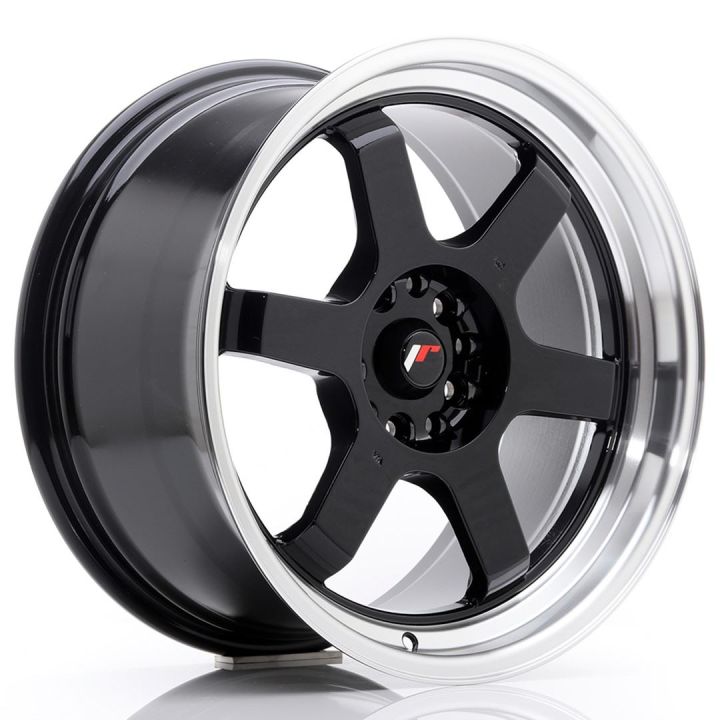 Japan Racing Wheels - JR-12 Gloss Black (18x9 inch)