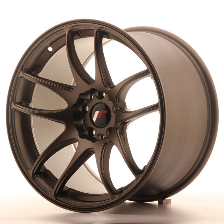 Season Sale - Japan Racing Wheels - JR-29 Matt Bronze (18x10.5 inch)