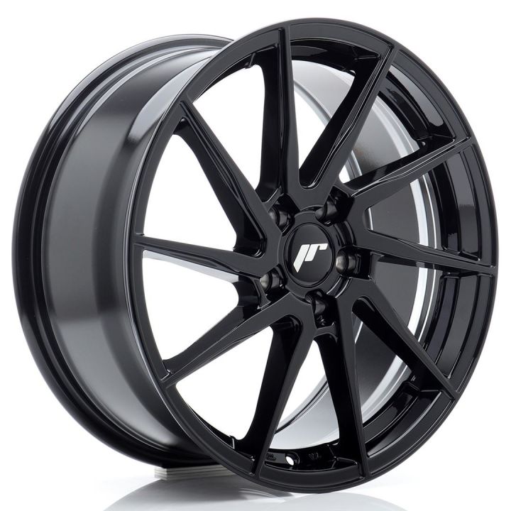 Japan Racing Wheels - JR-36 Gloss Black (18x8 inch)