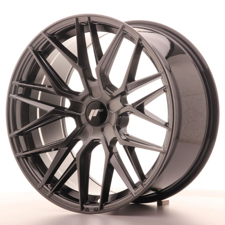 Japan Racing Wheels - JR-28 Hyper Black (19x9.5 inch)