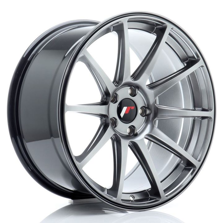 Japan Racing Wheels - JR-11 Hyper Black (19x11 Zoll)