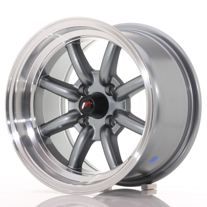 SALE - Japan Racing Wheels - JR-19 Gun Metal (14x8 Zoll)