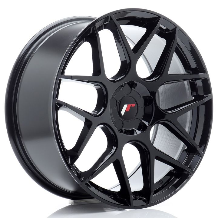 Japan Racing Wheels - JR-18 Gloss Black (19x8.5 inch)