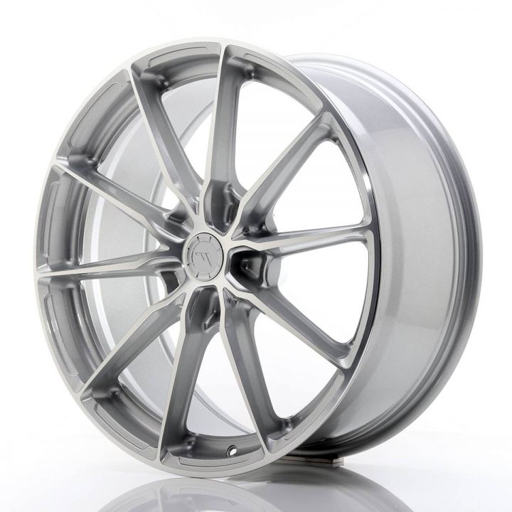 Japan Racing Wheels - JR-37 Silver Machined (20x8.5 inch)
