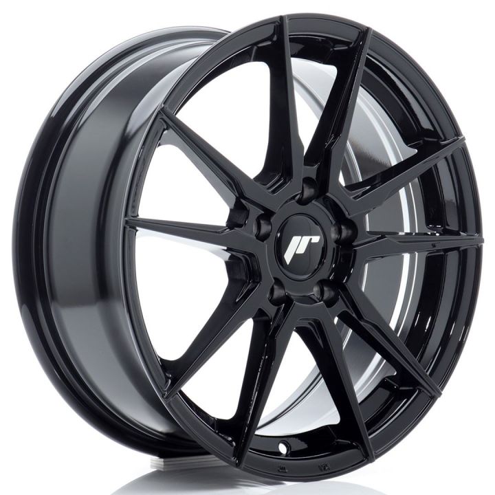 Japan Racing Wheels - JR-21 Gloss Black (17x7 Zoll)