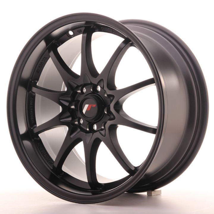 SALE - Japan Racing Wheels - JR-5 Matt Black (17x8.5 Zoll)