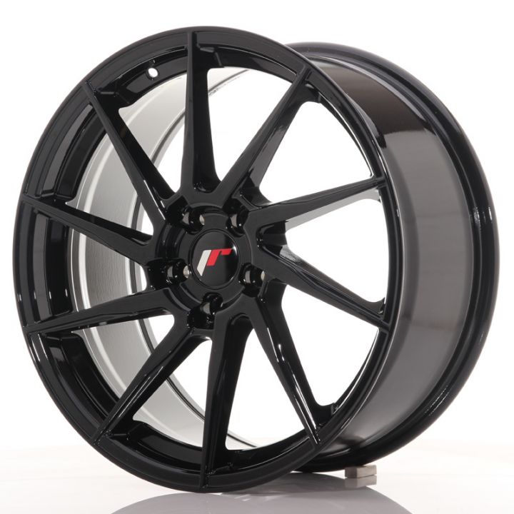SALE - Japan Racing Wheels - JR-36 Glossy Black (19x8.5 Zoll)