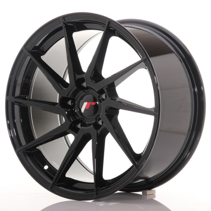 Japan Racing Wheels - JR-36 Glossy Black (18x9 inch)