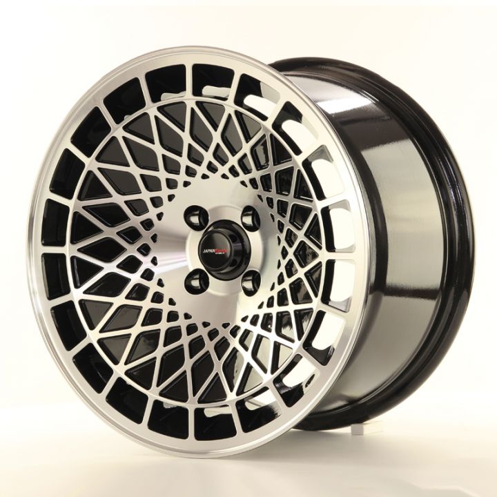 Japan Racing Wheels - JR-14 Black Machined (16x9 Zoll)
