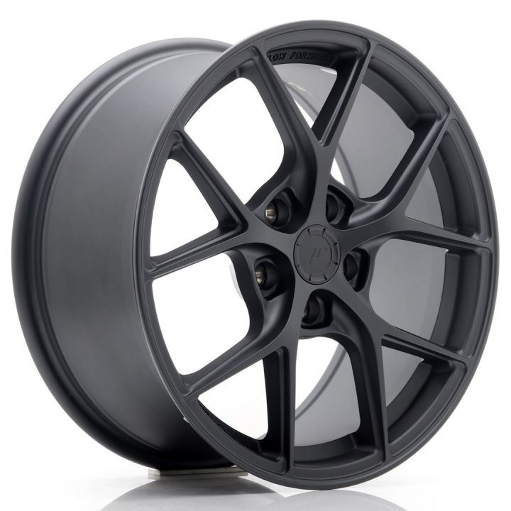 SALE - Japan Racing Wheels - SL-01 Matt Gun Metal (17x8 Zoll)