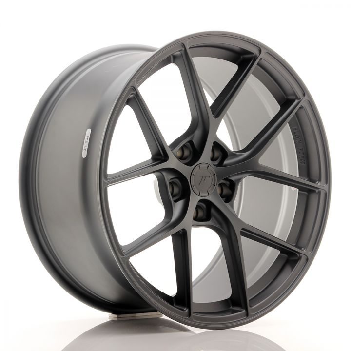 SALE - Japan Racing Wheels - SL-01 Matt Gun Metal (18x8.5 Zoll)