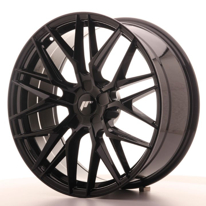 SALE - Japan Racing Wheels - JR-28 Glossy Black (20x8.5 Zoll)