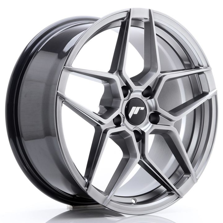 SALE - Japan Racing Wheels - JR-34 Hyper Black (18x8 Zoll)