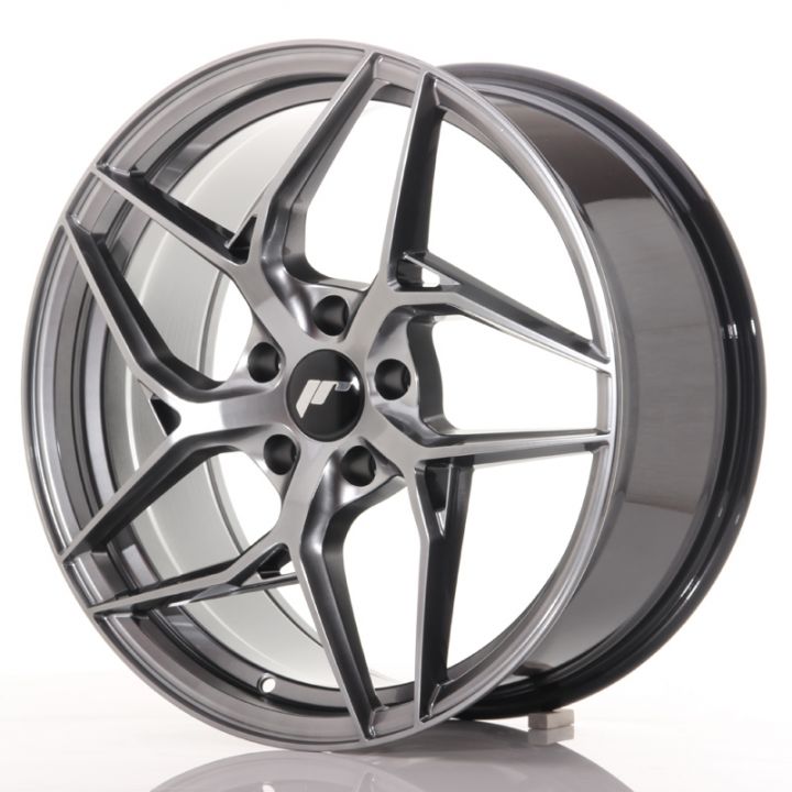 SALE - Japan Racing Wheels - JR-35 Hyper Black 19x8.5 Zoll)