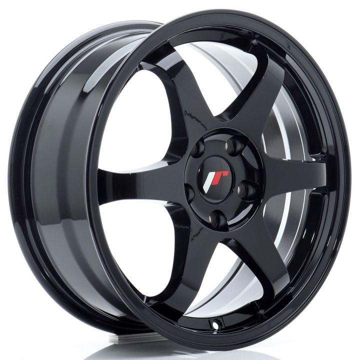 Japan Racing Wheels - JR-3 Gloss Black (17x7 Zoll)