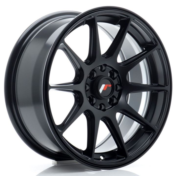 Japan Racing Wheels - JR-11 Matt Black (16x7 Zoll)