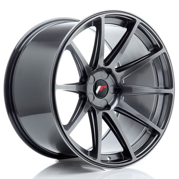 Japan Racing Wheels - JR-11 Hyper Black (20x11 Zoll)
