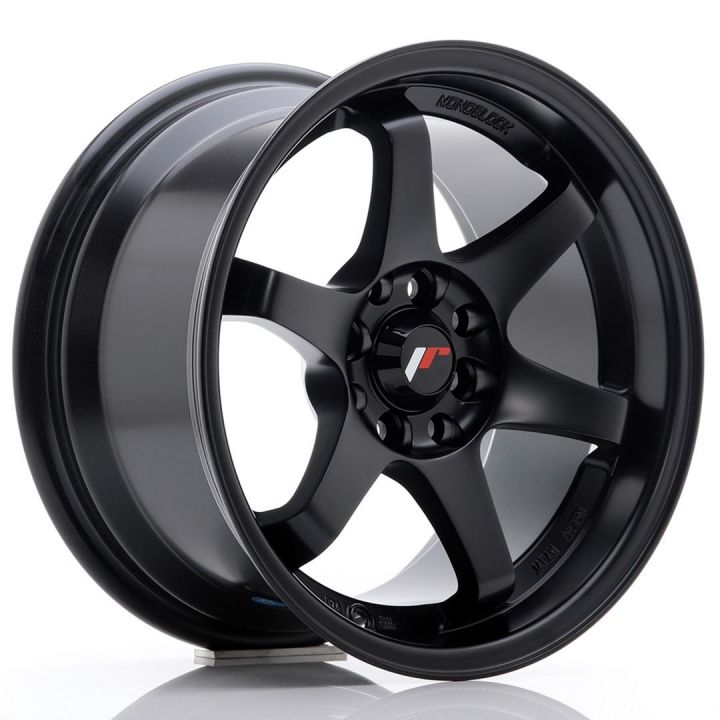 Japan Racing Wheels - JR-3 Matt Black (15x8 Zoll)