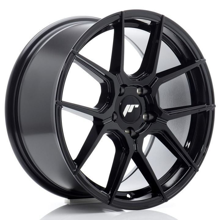 Japan Racing Wheels - JR-30 Gloss Black (17x8 Zoll)