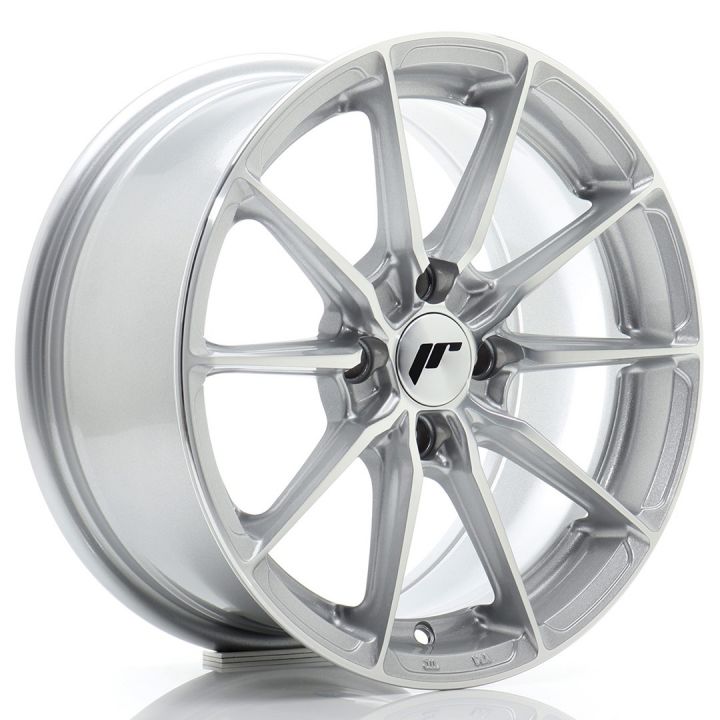 Japan Racing Wheels - JR-37 Silver Machined (15x7 Zoll)