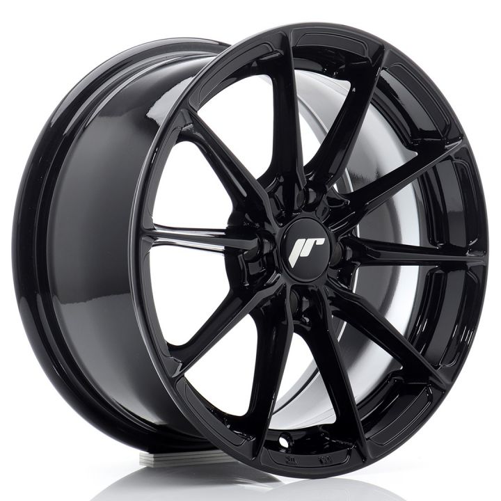 Japan Racing Wheels - JR-37 Gloss Black (15x7 Zoll)