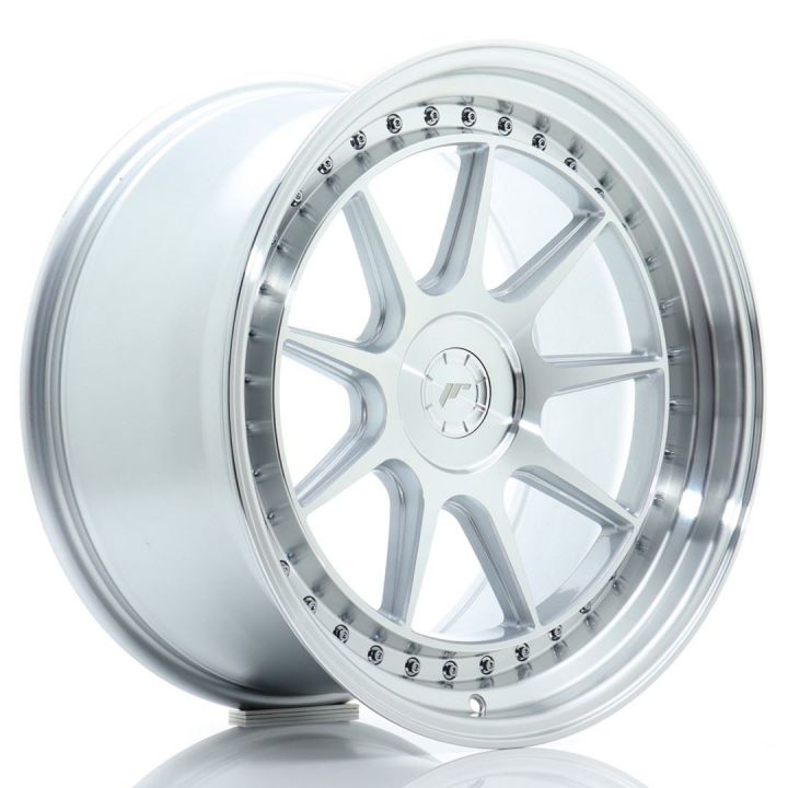 Japan Racing Wheels - JR-47 Silver Machined (19x10 inch)