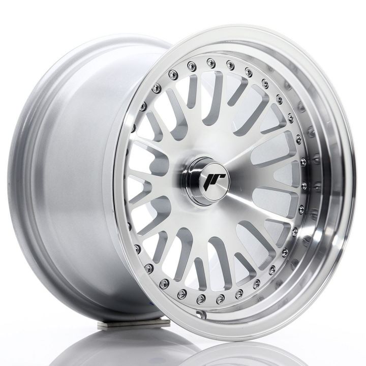 Japan Racing Wheels - JR-10 Machined Silver (15x9 inch)