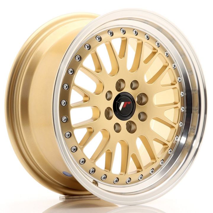 Japan Racing Wheels - JR-10 Gold Machined (16x7 Zoll)