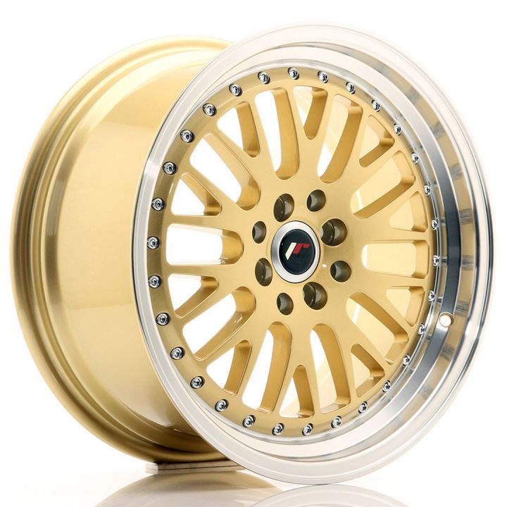 Japan Racing Wheels - JR-10 Gold Machined (17x8 Zoll)