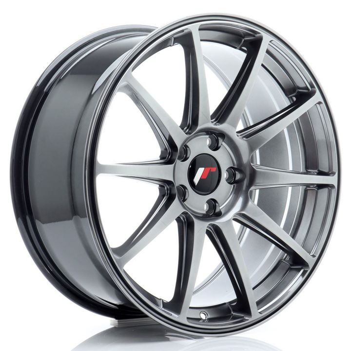 SALE - Japan Racing Wheels - JR-11 Hyper Black (19x8.5 Zoll)