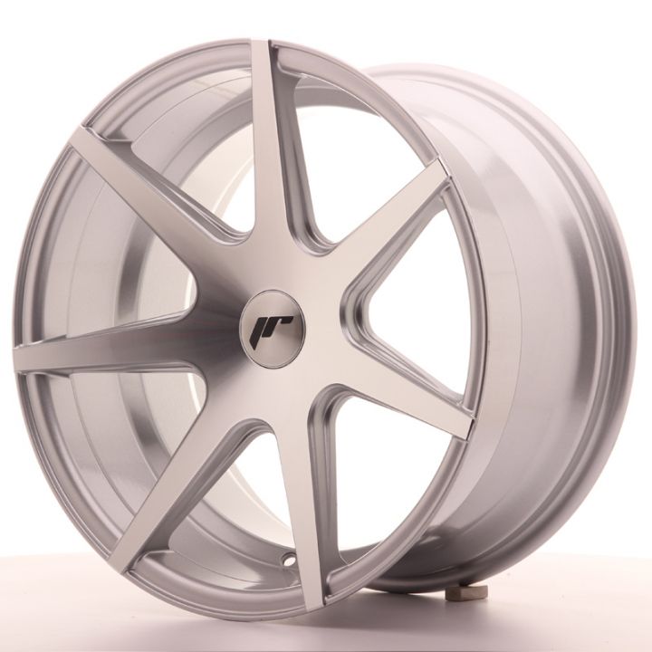 Japan Racing Wheels - JR-20 Silver Machined (18x9.5 Zoll)