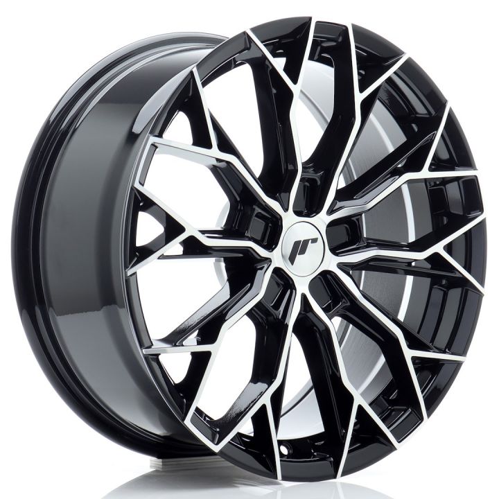 Japan Racing Wheels - JR-49 Gloss Black Machined (18x8 Zoll)