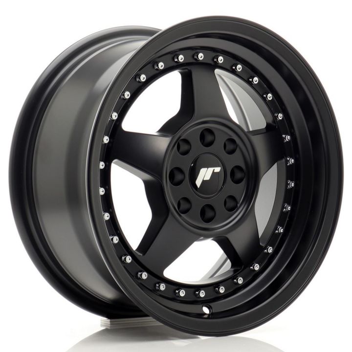 SALE - Japan Racing Wheels - JR-6 Matt Black (15x7 Zoll)