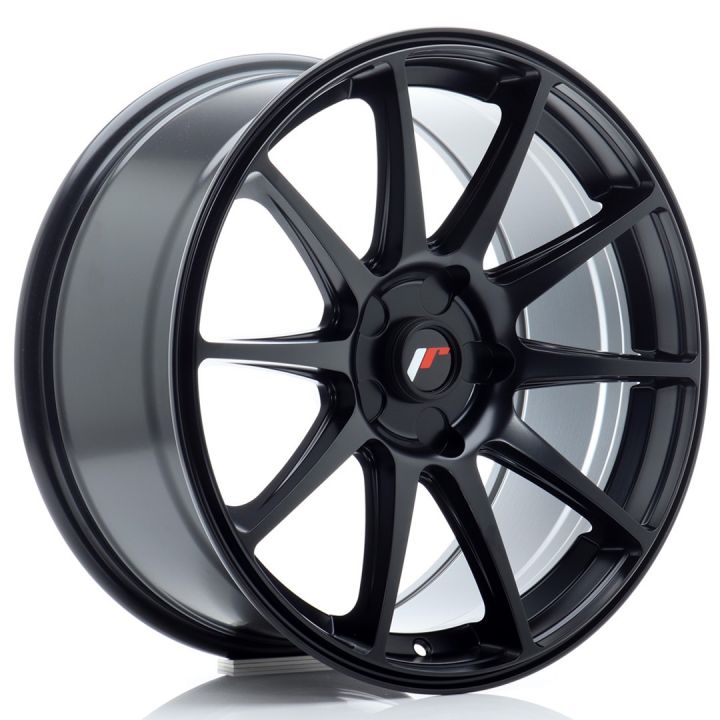 SALE - Japan Racing Wheels - JR-11 Matt Black (18x7.5 Zoll)