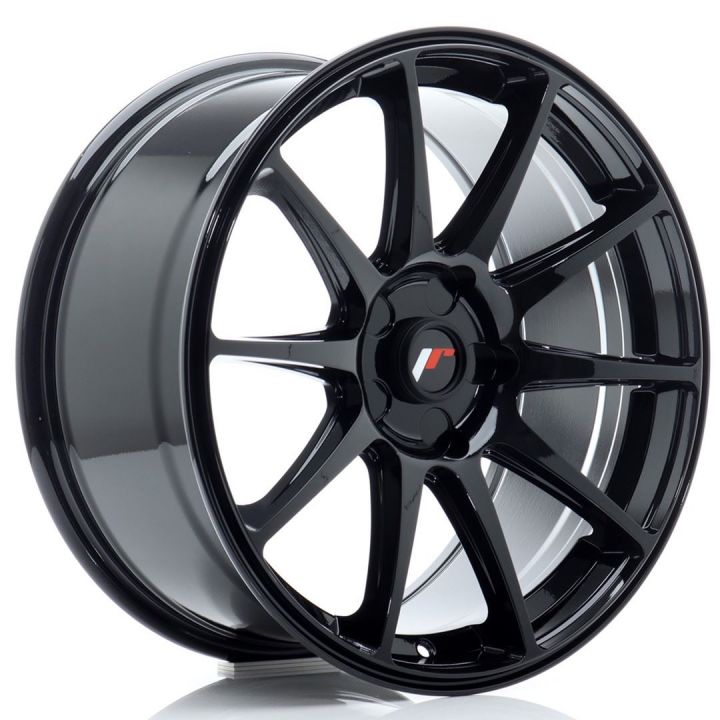 SALE - Japan Racing Wheels - JR-11 Gloss Black (18x8.5 Zoll)