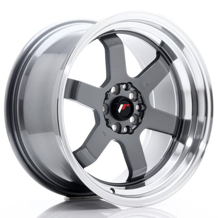 SALE - Japan Racing Wheels - JR-12 Gun Metal (17x9 Zoll)