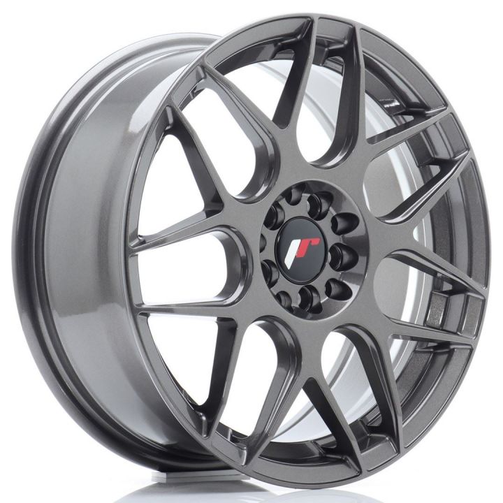 SALE - Japan Racing Wheels - JR-18 Hyper Gray (17x7 Zoll)