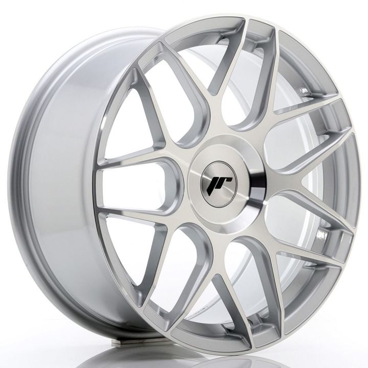 SALE - Japan Racing Wheels - JR-18 Silver Machined (18x8.5 Zoll)