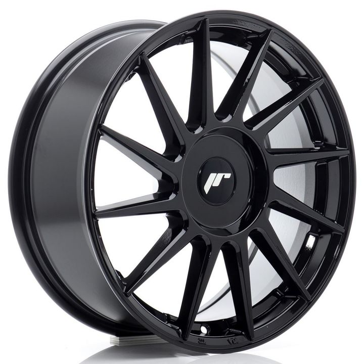 SALE - Japan Racing Wheels - JR-22 Gloss Black (17x7 Zoll)