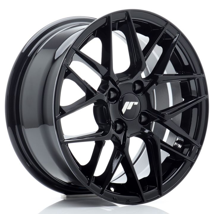 SALE - Japan Racing Wheels - JR-28 Glossy Black (15x7 Zoll)
