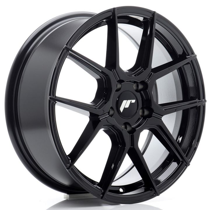 SALE - Japan Racing Wheels - JR-30 Gloss Black (17x7 Zoll)