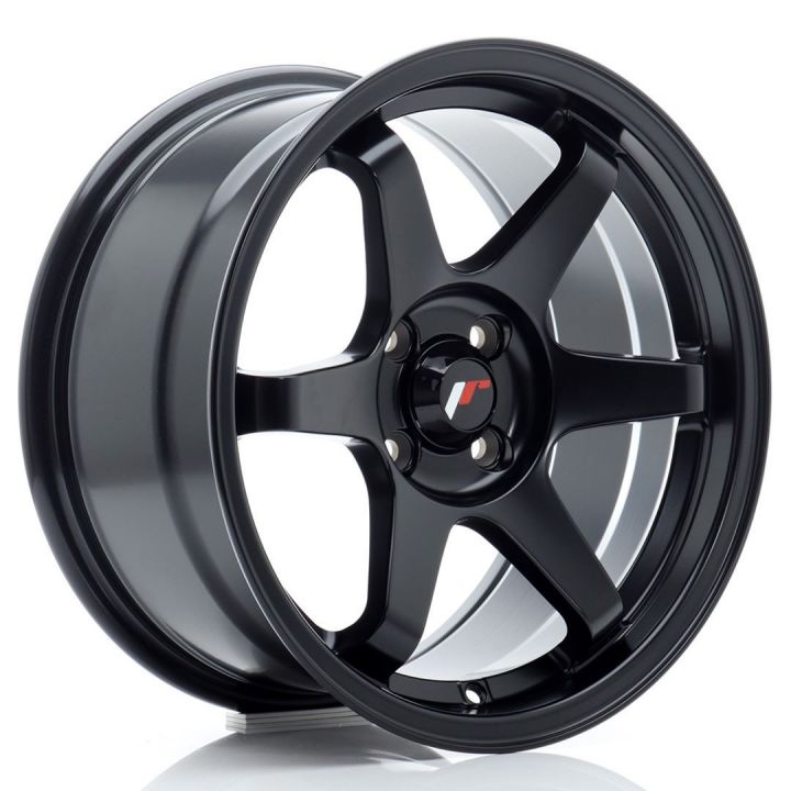 SALE - Japan Racing Wheels - JR-3 Matt Black (16x8 Zoll)
