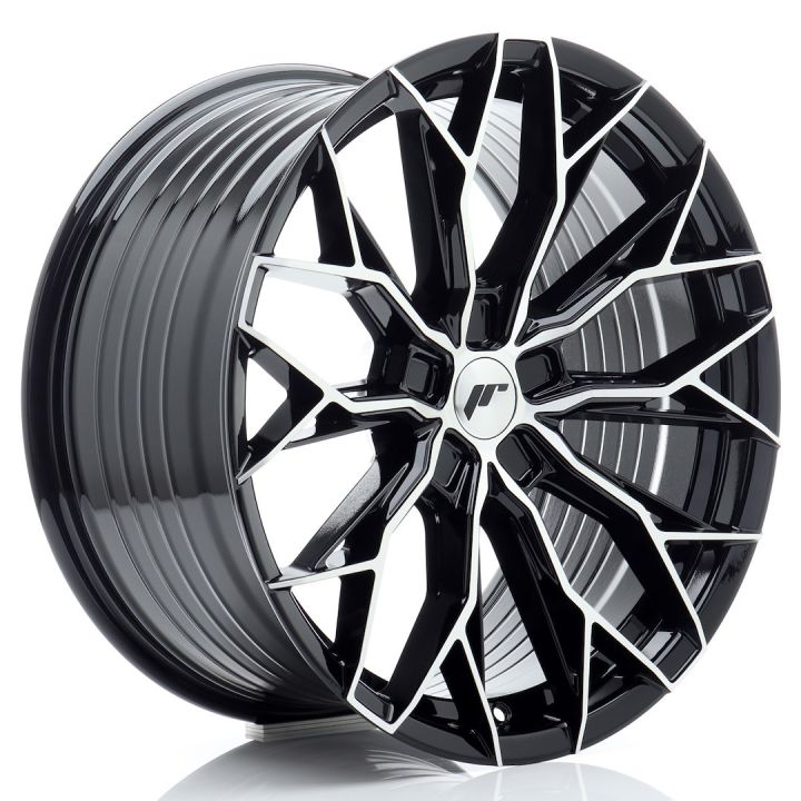 Japan Racing Wheels - JR-49 Gloss Black Machined (19x9 Zoll)