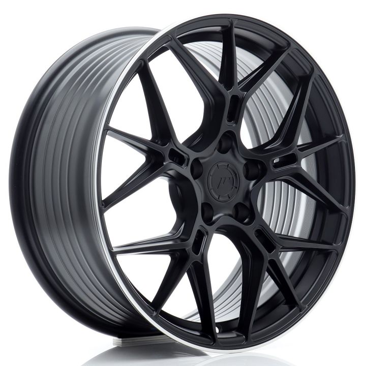 Japan Racing Wheels - JR-51 Satin Black Machined (18x8 Zoll)
