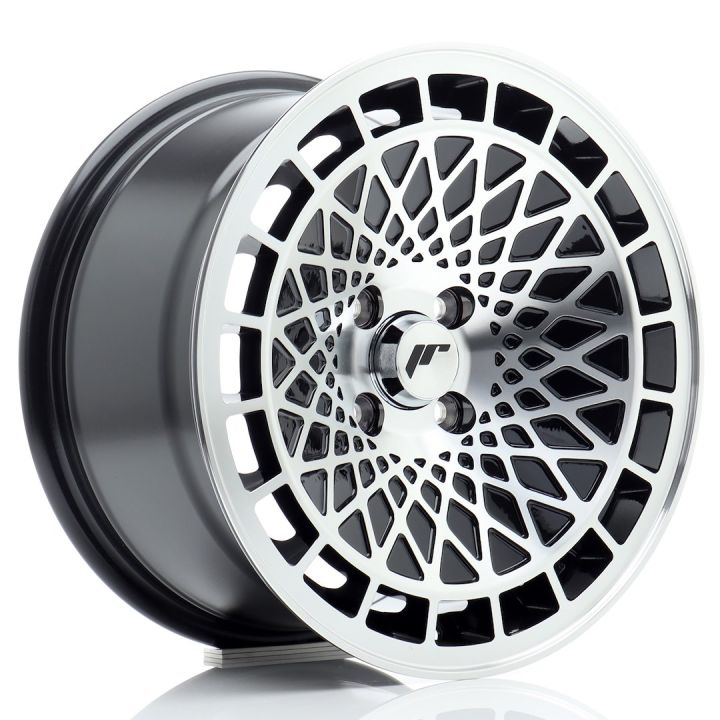 Japan Racing Wheels - JR-14 Black Machined (15x8 Zoll)